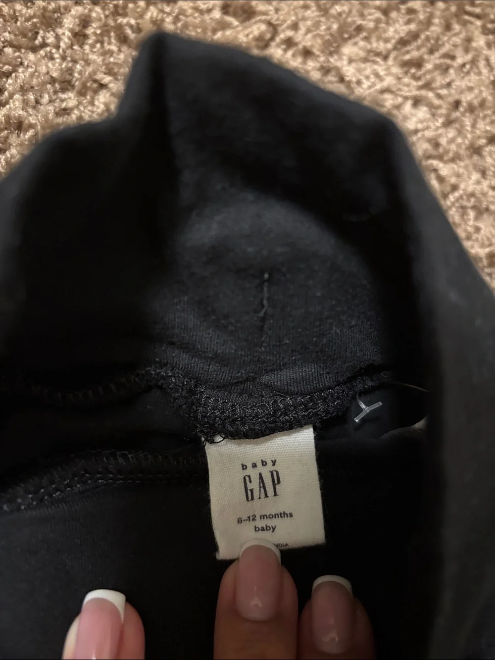 Babygap Black Tulle Skirt-Legging for Girls - Black